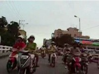 Verkehr in Rach Gia - Vietnam